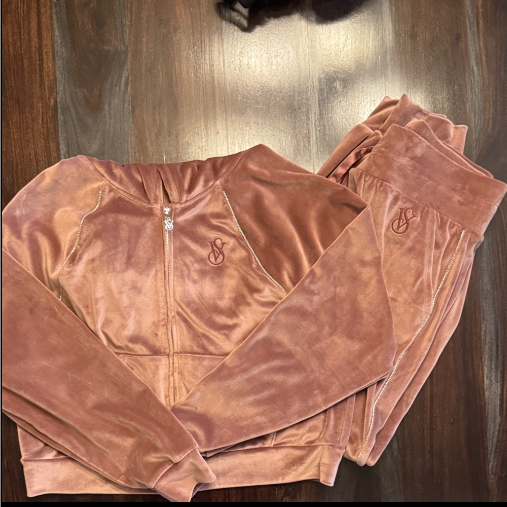 Victoria's Secret Velour Track Suit